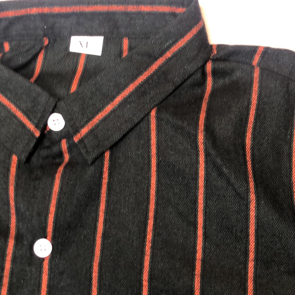 Brand NEW - SHEIN Men’s Pin Stripped Button Up